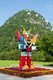 China: Robot statue, Qixing Gongyuan (Seven Star Park), Guilin, Guangxi Province