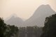China: Karst peaks seen at sunset from the town centre, Guilin, Guangxi Province